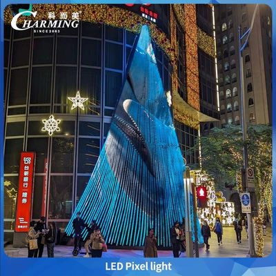 낮은 전력 및 UV 저항 DMX512 LED 픽셀 라이트 야외 게시판