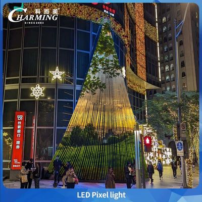 Charmingleed 정품 제조사에서 제공하는 건물 조명용 SPI 풀 컬러 픽셀 라이트 50C