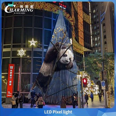 매력적인 2025년 신규 혁신 제품 LED 픽셀 라이트 40D 40*27.3MM PC 소재 IP66 관광 명소 장식