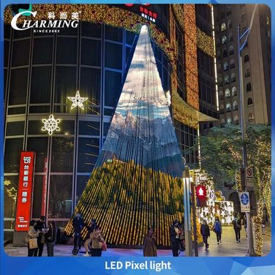 2025년 가장 핫한 RGB 방수 SPI LED 픽셀 라이트 DC24V 옥외 건물 조명