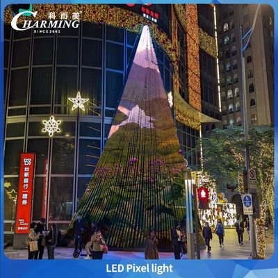 중국 공장 직판 IP65 RGB LED 픽셀 라이트 장식 야외 조명, PC 크러스트 재질 커버 포함