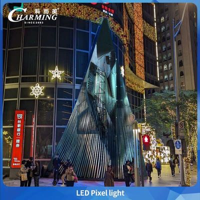 LED 픽셀 조명 50C SMD3535 IP66 SPI 제어 외관 조명 외관 벽 장식 무대 조명