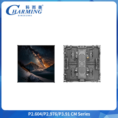P3.91 야외 렌터 LED 광고 화면 IP65 7680Hz 500*500mm SMD1921
