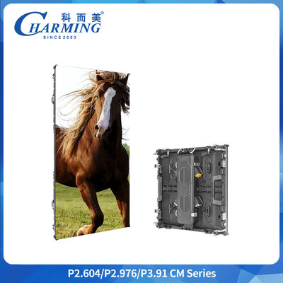 P3.91 야외 렌터 LED 광고 화면 IP65 7680Hz 500x1000mm/500*500mm