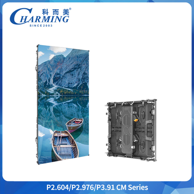 P3.91 500x1000mm LED 비디오 벽 렌터 디스플레이 알루미늄 합금