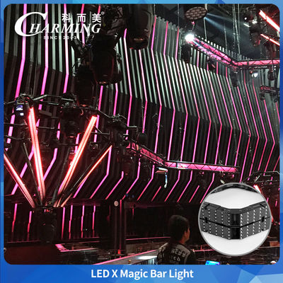 분해 및 조립이 용이하여 다양한 길이로 구성 가능 매력적인 제품 LED X 매직 바 모듈형 디자인 매력적인 제품 LED X 매직 바 RGB LED 픽셀 바 엔터테인먼트 이벤트용