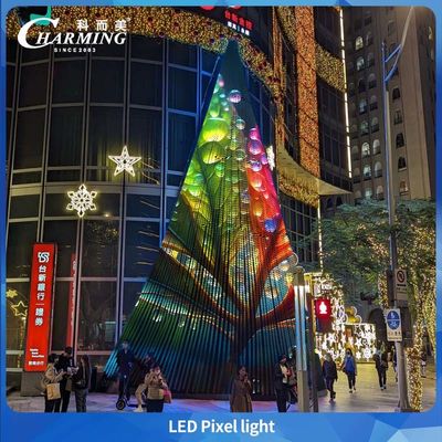 CM-30C RGBW LED 픽셀 라이트 4000K 흰색 IP66 구조물 방수 외부 벽 조명을 위한 높은 밝기