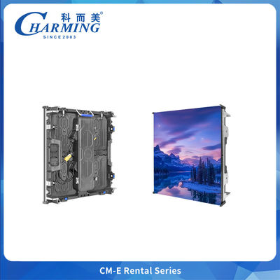 전력 케이블과 함께 제공되는 야외 렌터 LED 디스플레이 150% 효율성 향상