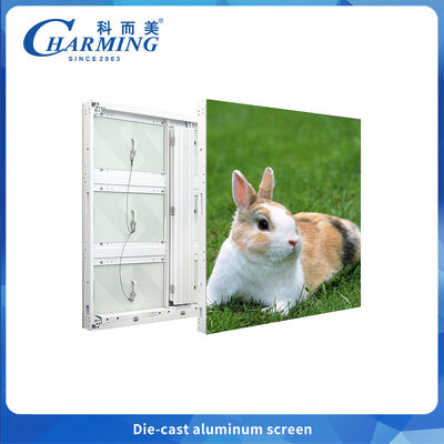 옥외 다이 캐스트 알루미늄 디스플레이 고 콘트라스트 P6 LED 보드 광고용 고정 설치