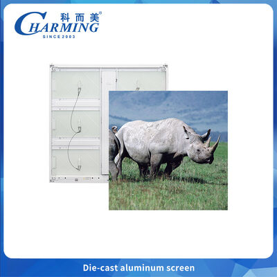 P4.44 외관형 주사용 알루미늄 LED 디스플레이 - 높은 콘트라스트 및 앞/뒤 유지보수 설계