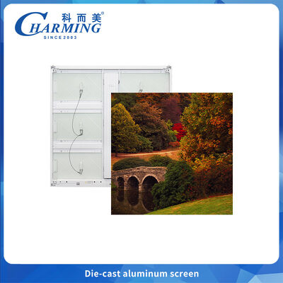 옥외 다이 캐스트 알루미늄 디스플레이 고 콘트라스트 P6 LED 보드 광고용 고정 설치