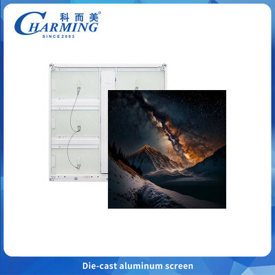 IP65 Outdoor Die-Cast Aluminum LED Display P4.44-P10 Front/Rear Maintenance Ultra Light 25kg/Cabinet