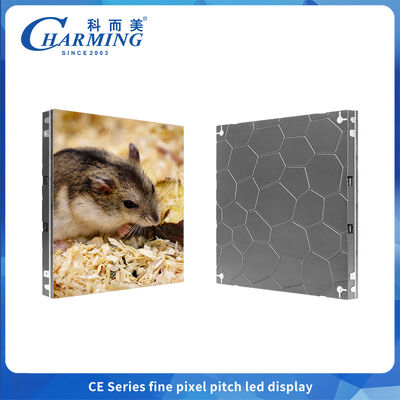 뉴스 스튜디오 배경 벽 HD P1.53 실내 장착형 몰입형 LED 패널 디스플레이