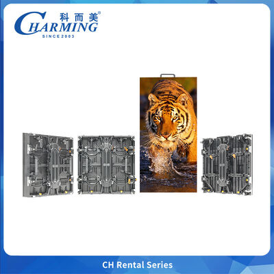 크리에이티브 모양 야외 LED 디스플레이 P3.91 곡선 유연 직각 캐비닛 콘서트 페스티벌용 7680Hz