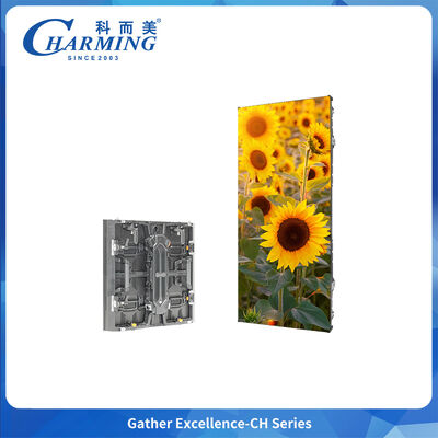 야외 LED 비디오 벽 IP65 방수 500x500mm 모듈 가벼운 7.9kg 후방 유지 보수 임대 무대 및 야외 행사 이상