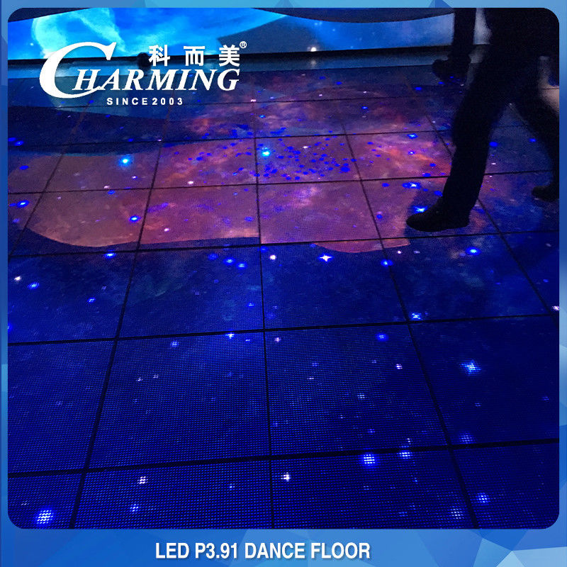 LED 바닥 타일 화면 패널 RGB LED 바닥 타일 디스플레이 화면 방수 IP65 3840Hz 지원 잡식 댄스 쇼