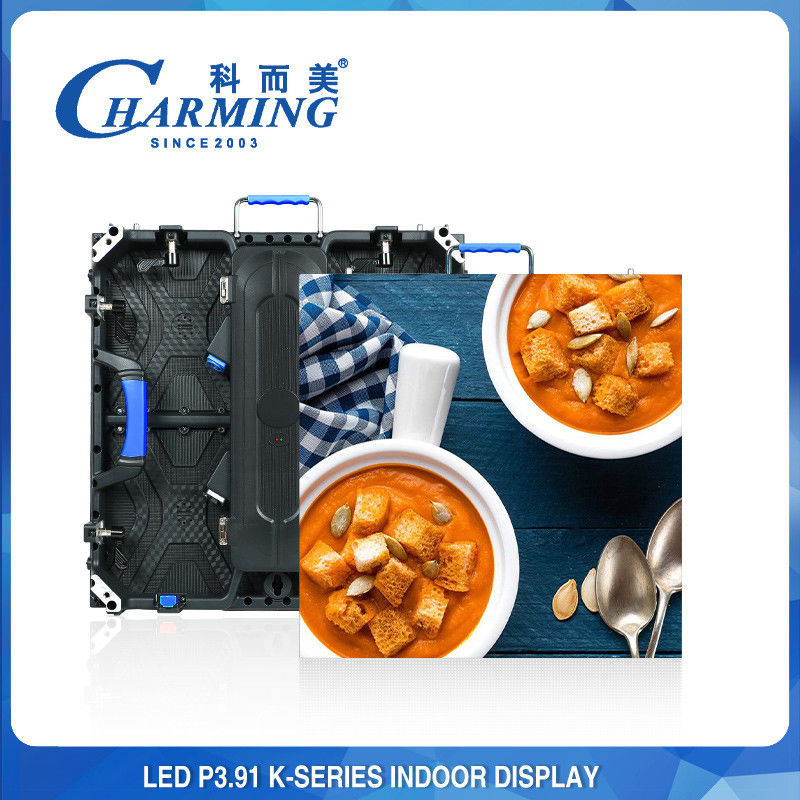 2.6MM 픽셀 피치 실내 LED 디스플레이 13.5Kg 가벼운 캐빈 무게와 알루미늄 합금 재료
