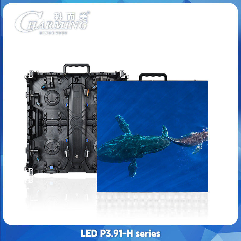 야외 임대 LED 화면 알루미늄 합금 P3.91 풀 컬러 LED 비디오 벽