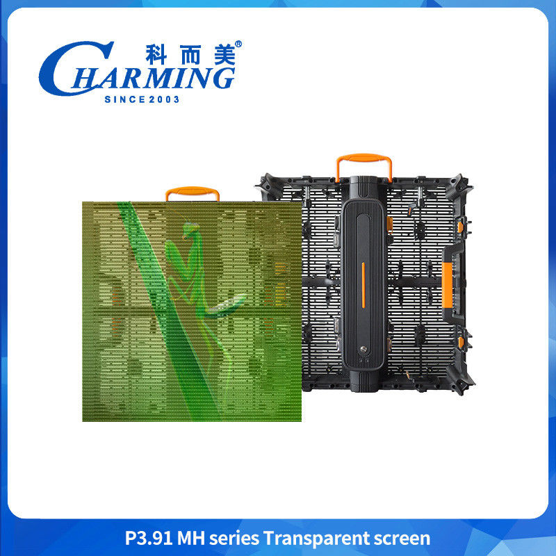 쇼핑몰 3.91mm Hd 투명 화면 방수 LED 비디오 벽 광고용