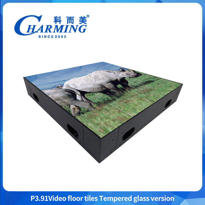 500X500Mm 실내 P3.9 LED 비디오 벽 무대 댄스 플로어 LED 비디오 디스플레이 바 이벤트 트레이드쇼용 화면