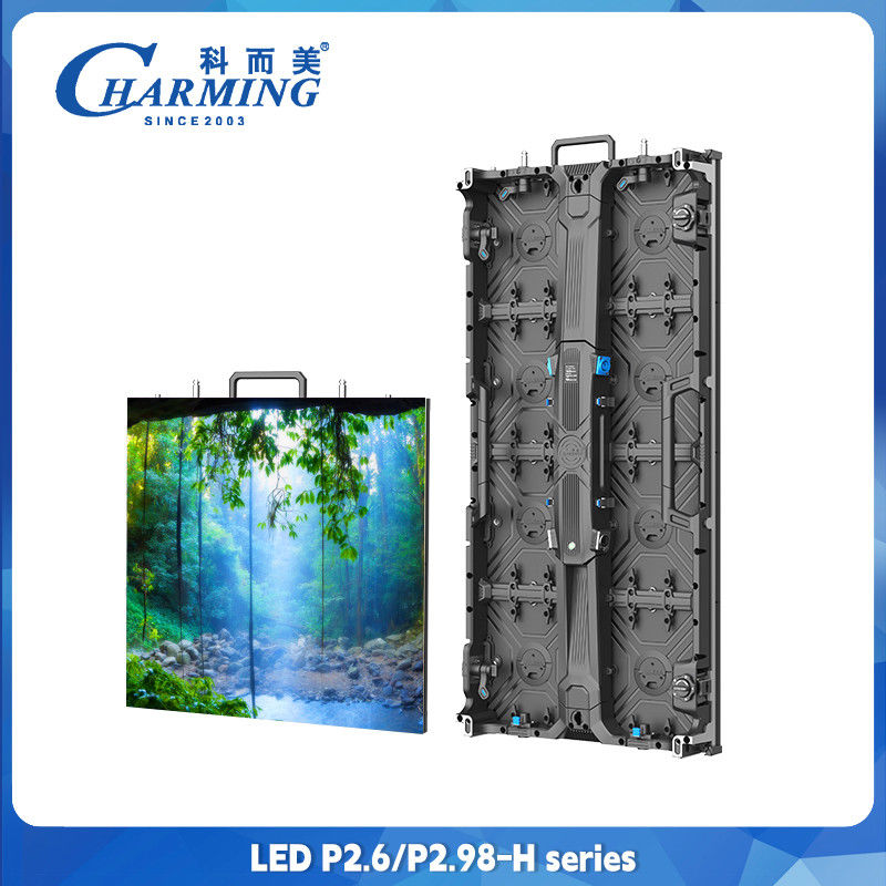P2.6 P2.98 실외 LED 비디오 벽 앞 유지보수 화면 임대 사용