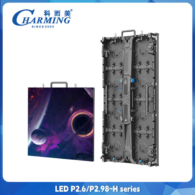 P2.6 비디오 벽 임대 주조 알루미늄 캐비닛 야외 LED 임대 화면