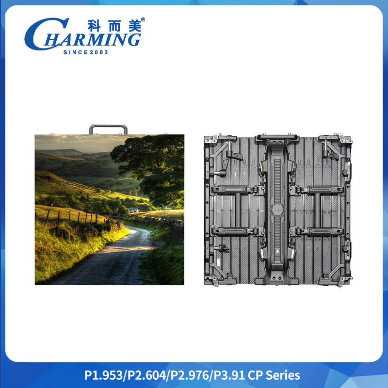 6.6kg 500x500/1000x84mm 1.95 작은 피치 고브 크래프트 곡선 레규라 스크린 P2.6-P3.91 유연한 풀 컬러 RGB 디지털 광고 실내 대여 댄스 클럽 LED 디스플레이