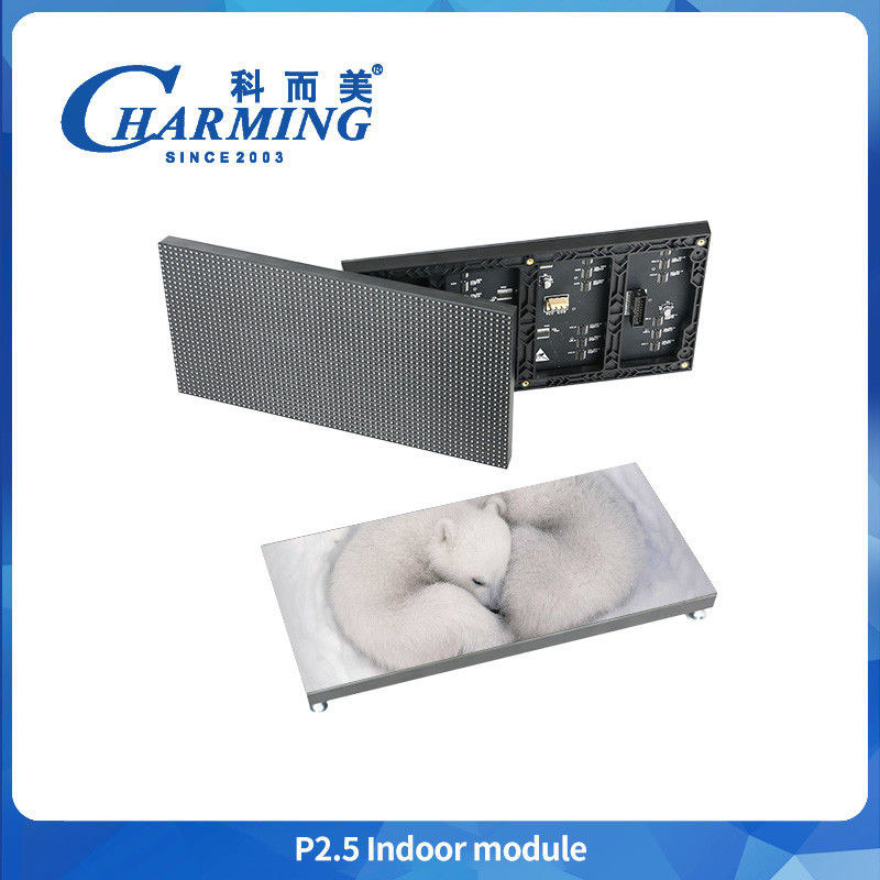 새 P2.5 4k 320x160mm 스테이지 노출 램프 배경 패널 디지털 실내 LED 모듈 화면