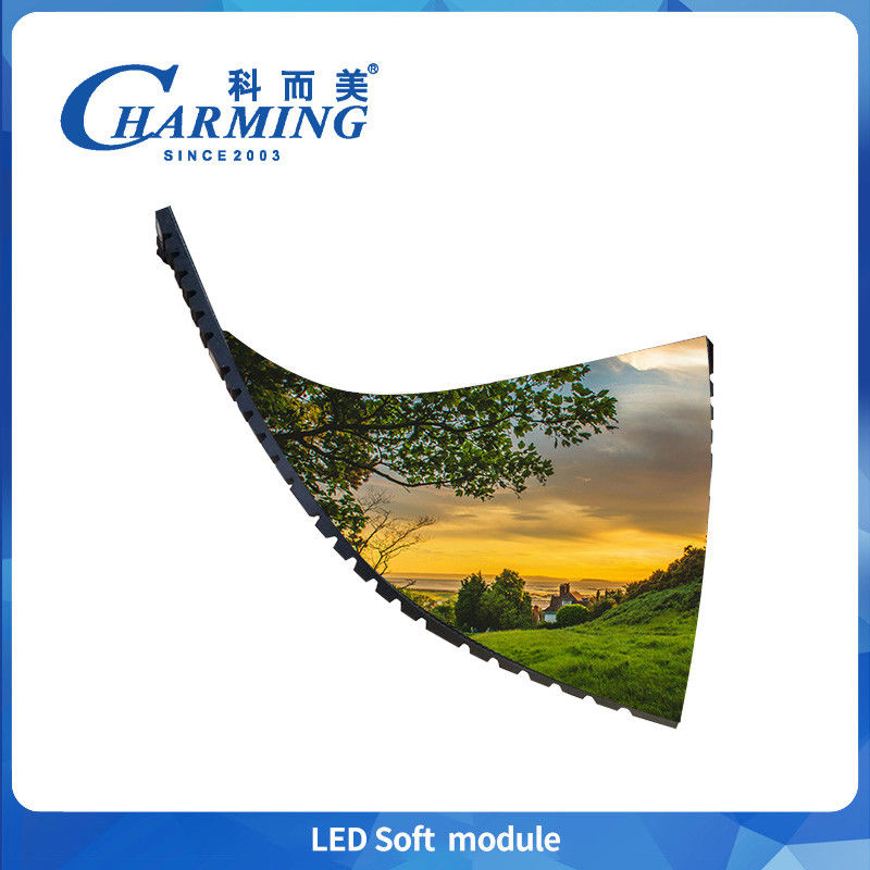 2025 가장 인기있는 3840 Hz HD 모듈 LED P2 P2.5 P3 P3.076 P4 LED 소프트 모듈 실내 유연 LED 디스플레이 화면