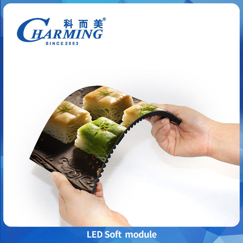 320x160 실내 Led Soft Module P2 P2.5 P3.076 7680 예술적 형태를 위한 높은 갱신 속도 모듈 디스플레이
