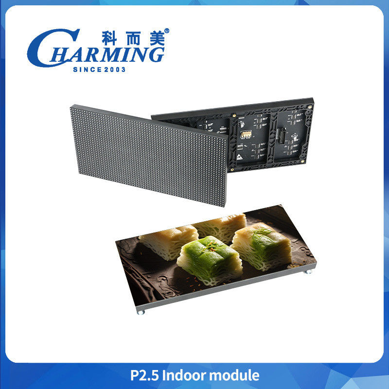 P2.5 LED 모듈 화면 실내 320*160mm IP50 고성능 실내 광고 스포츠 이벤트