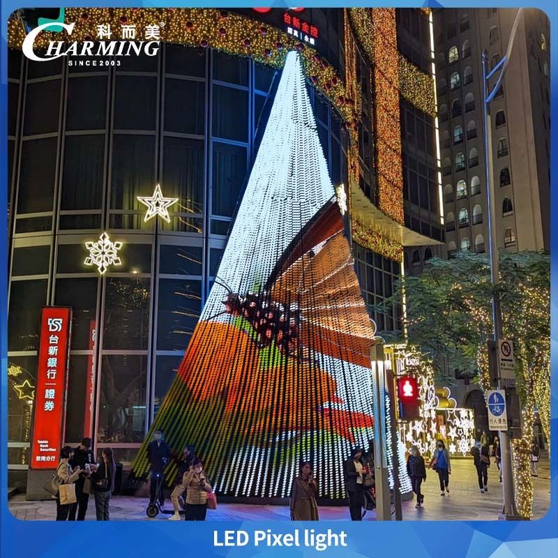 매력적인 브랜드 픽셀 라이트 풀 컬러 RGB IP66 빌딩 조명 및 브리지 조명용