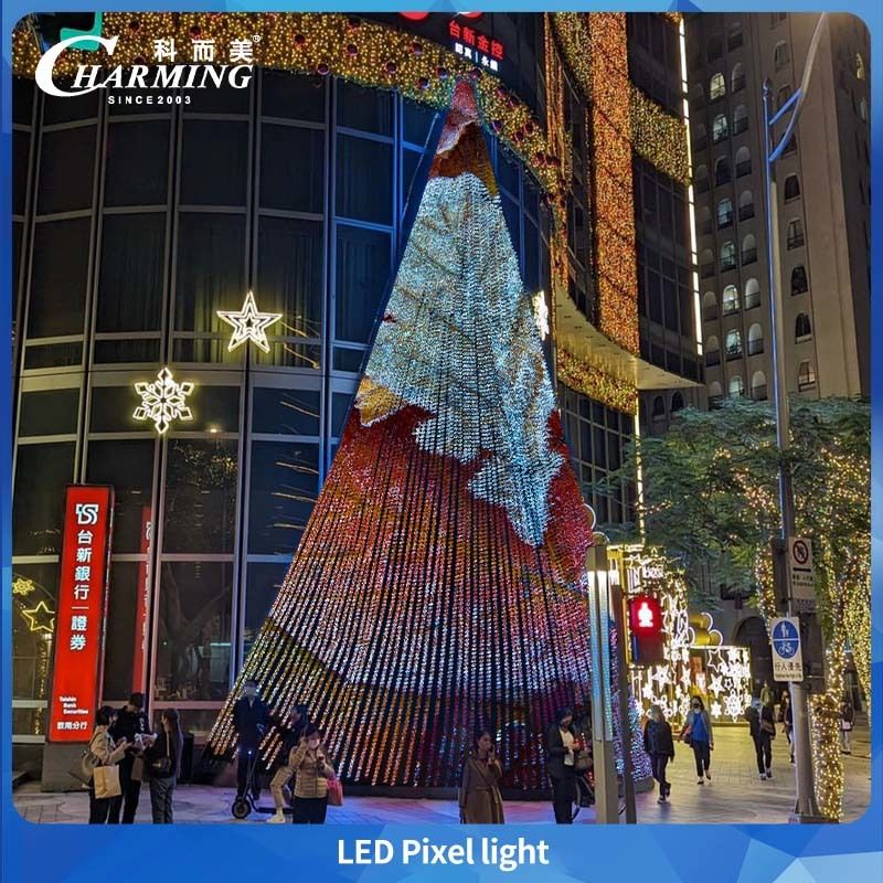 LED 픽셀 조명 SMD3535 야외 조명 외부 벽 장식 무대 조명 픽셀 독립 제어