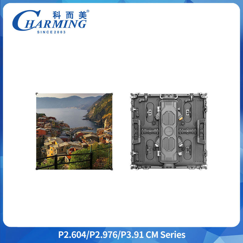 P3.91 옥외 광고 LED 스크린 IP65 방수 LED 디스플레이 500x500MM SMD1921 다이캐스트 알루미늄 캐비닛