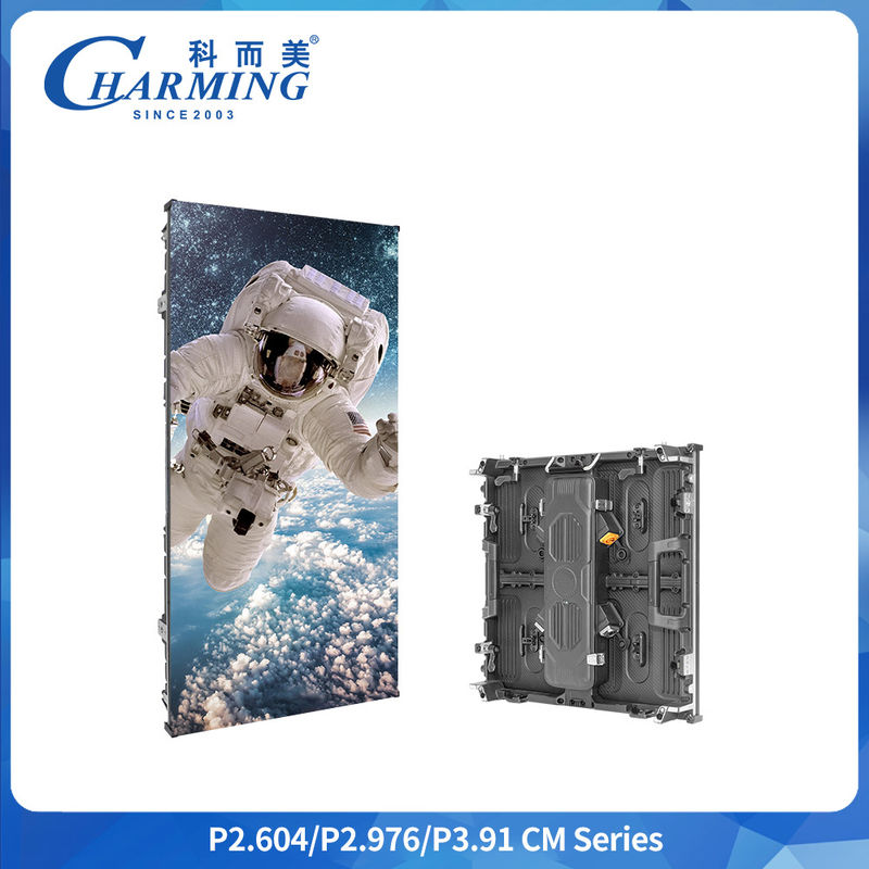 야외 LED 렌터 스크린 알루미늄 합금 캐비닛 IP65 7680Hz 에너지 절약 다양한 모양
