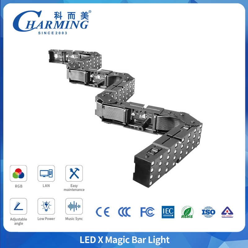 개별 픽셀 레벨 제어 SMD3838 1m LED 마법 막대기 빛 클럽 이벤트에 적용