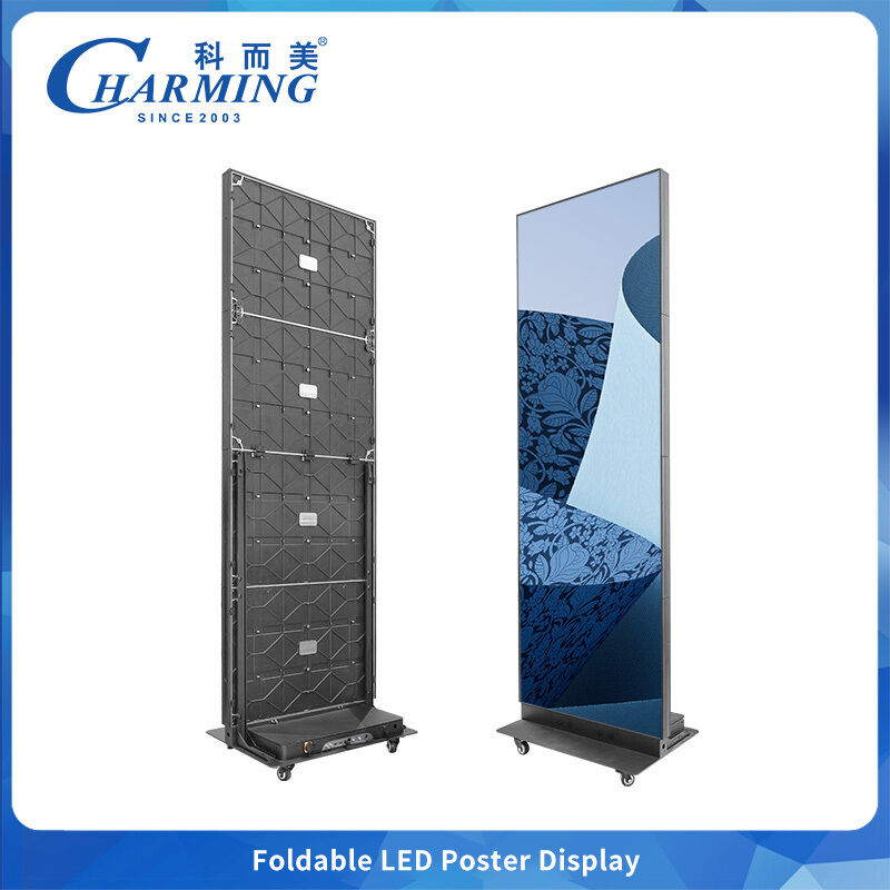 SMD2020 LED 포스터 스크린 P2.5 접이식 실내 각 180° 원본 제조업체