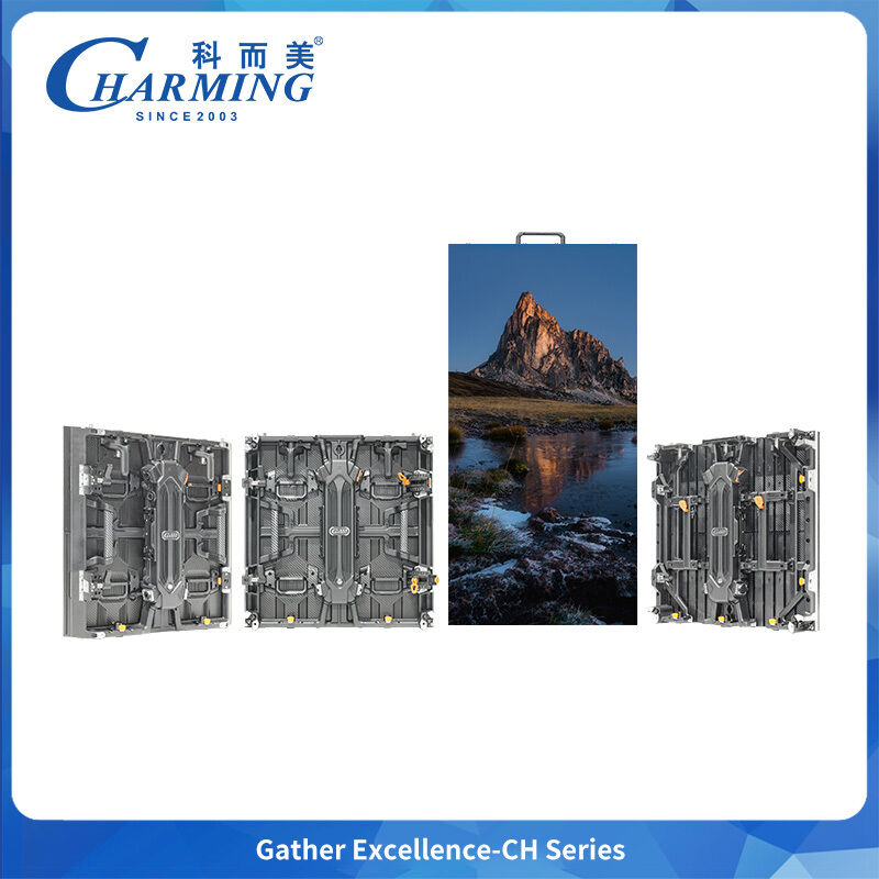 CH Series Outdoor LED Screen High Waterproof IP65 and Curved Interlocking Design for Events