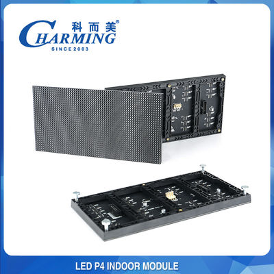 실제 SMD2020 RGB P4 실내 발광 다이오드 표시 단위 반대로 충돌