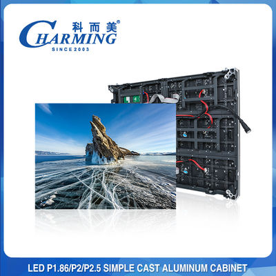 다중목적 200W 정밀한 피치 전시, IP42 실내 LED 단말 표시