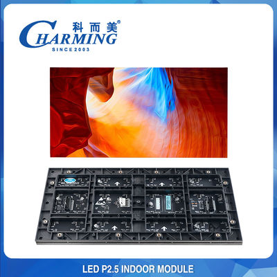 Indoor LED Display Modules with High Refresh Rate and Lossless Image Ideal for Indoor Advertising and Event Video Walls