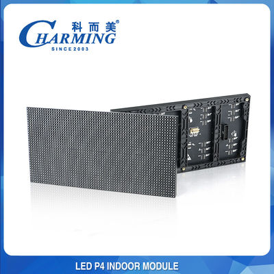 고정 P4 풀 컬러 실내 LED 디스플레이 모듈 64x32 SMD2020
