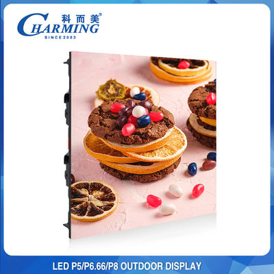 실제적인 P8 옥외 LED 영상 벽 게시판 스크린 120x120