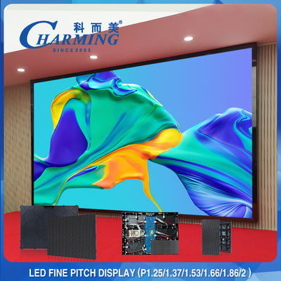 P2.5 이음새가 없는 LED 디스플레이 실내 고정된 LED 디스플레이 4K 다이캐스트 알루미늄