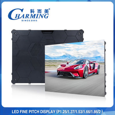 4K 새로 고침 HD P1.5MM 고정된 실내 LED 디스플레이 극단적 얇은 사이즈 64x48CM