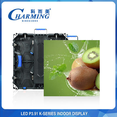렌터 아웃도어 LED 비디오 월 P3.9 P3.91 500x500mm 주사형 알루미늄 디스플레이