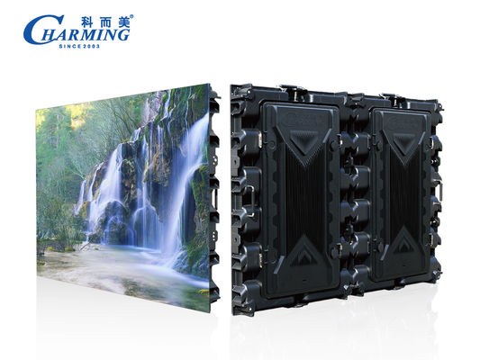 LED 디스플레이를 광고하는 알루미늄 합금 야외 주도하는 비디오 월 풀 컬러 3D 디자인