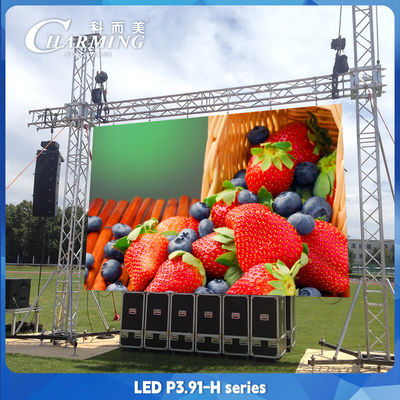 P3.91 야외 광고 LED 비디오 벽 화면 IP65 방수