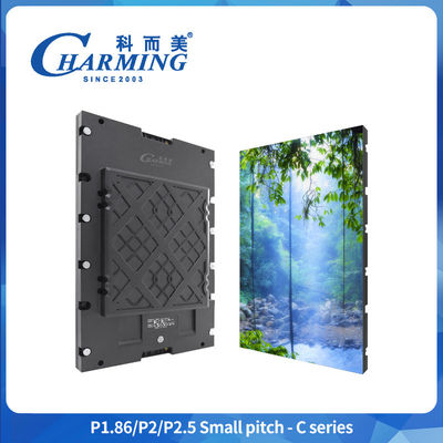 P1.25 P2 P2.5 작은 픽셀 피치 코브 LED 화면 얇은 피치 직시 LED 디스플레이 광고용