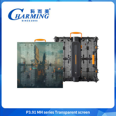P3.91 LED 디스플레이 3840hz 투명한 야외 LED 비디오 벽 디스플레이 패널
